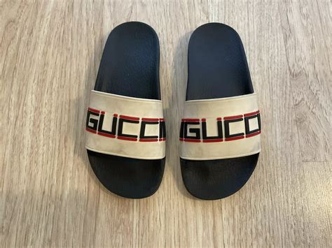 gucci flip flop size|gucci sliders pay later.